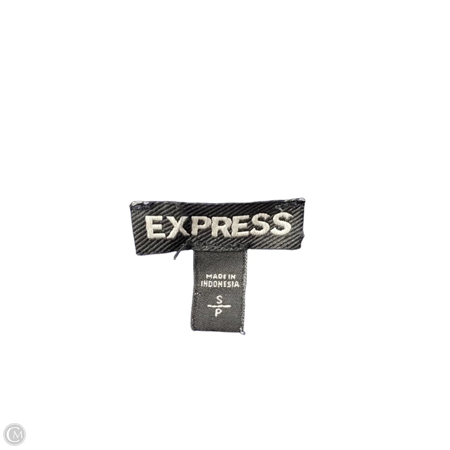 Top Short Sleeve By Express In Purple, Size: S