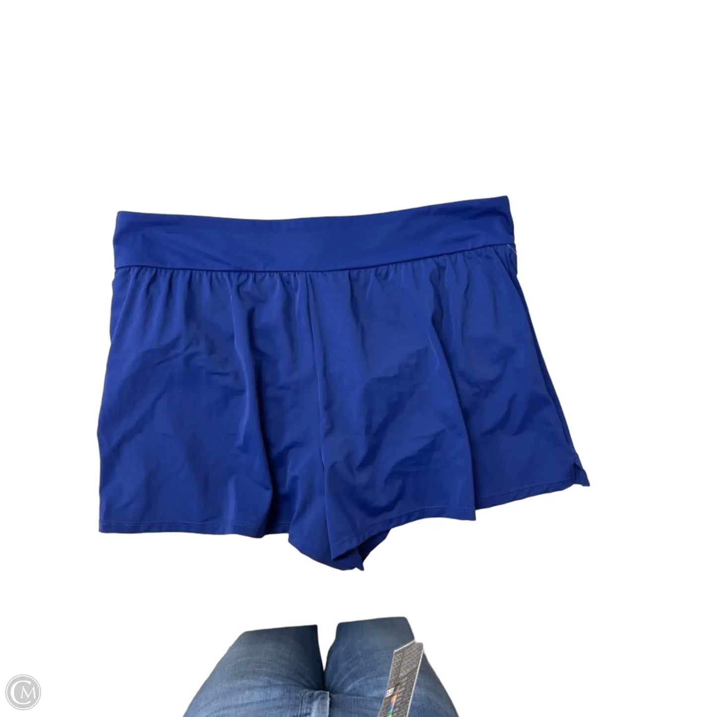 Swimsuit Bottom By Bal Harbour In Blue, Size: Xl