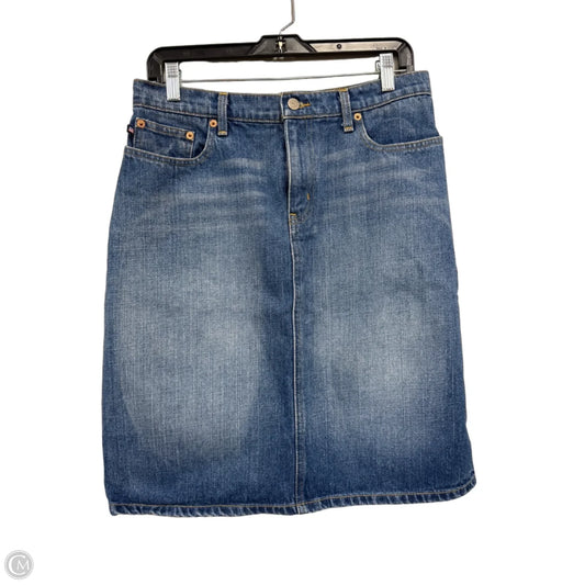 Skirt Midi By Polo Ralph Lauren In Blue, Size: 6