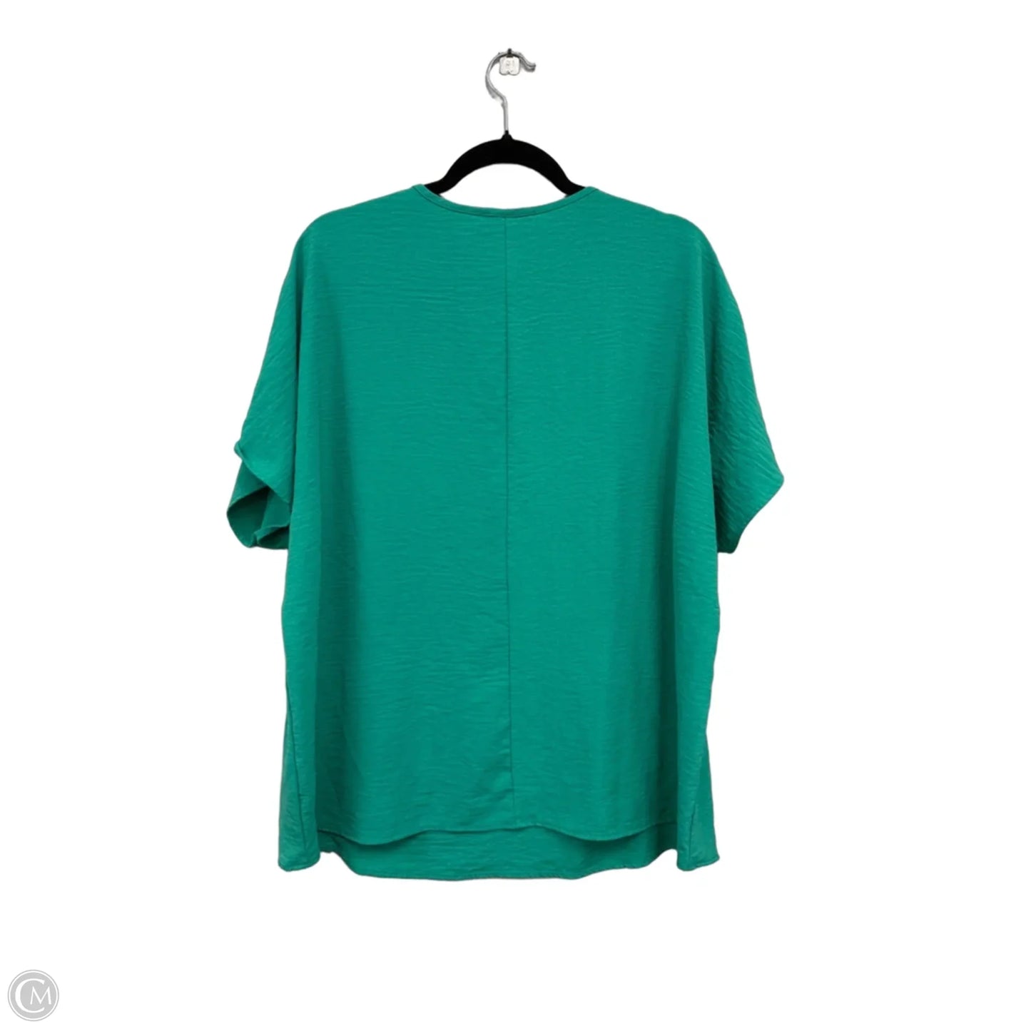 Top Short Sleeve By Entro In Green, Size: Xl