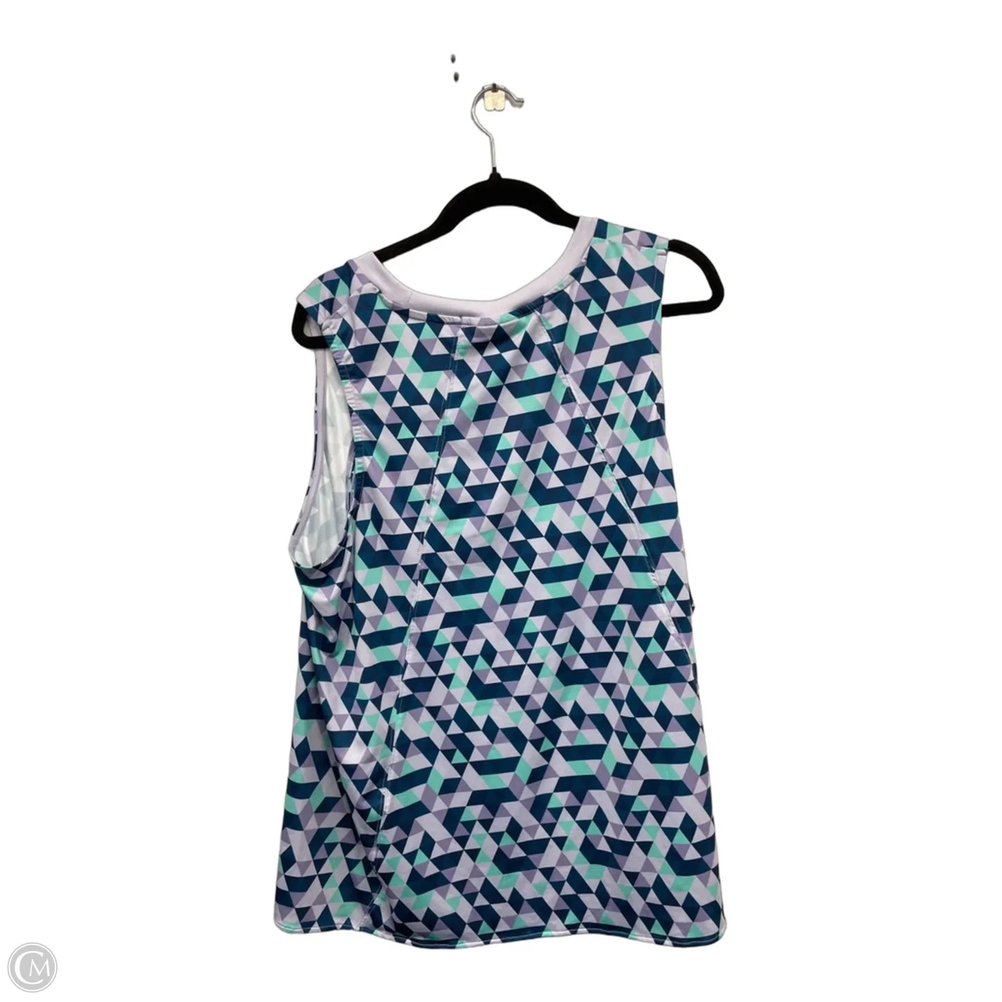 Athletic Tank Top By Crane In Blue & Purple, Size: Xl