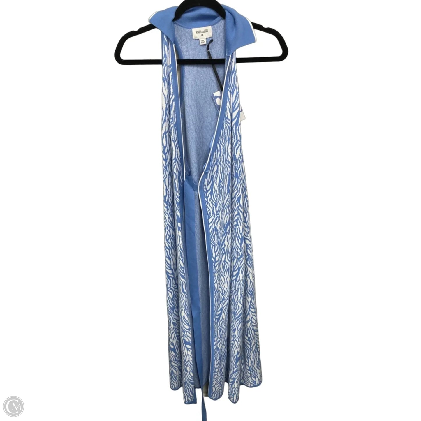 Dress Sweater By Target-designer In Blue & White, Size: Xxs