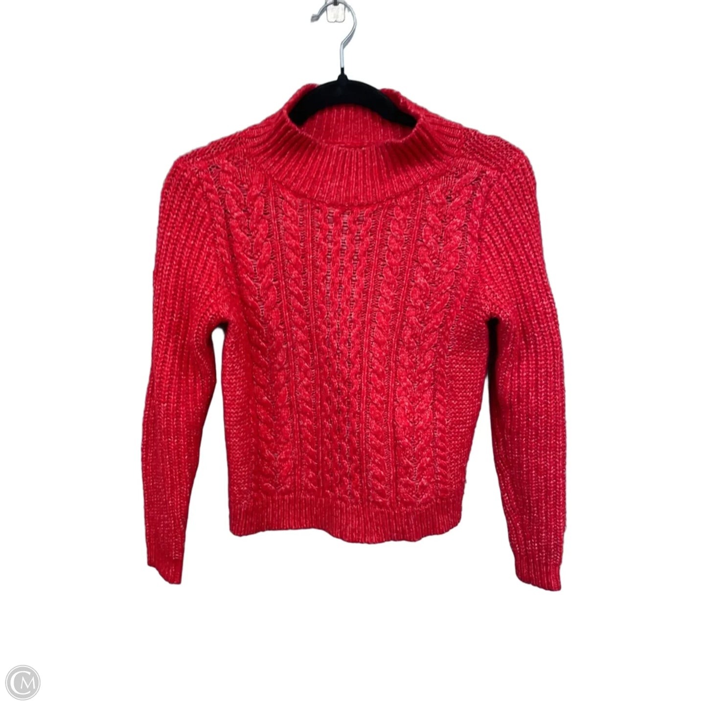 Sweater By Loft In Red, Size: Xxs