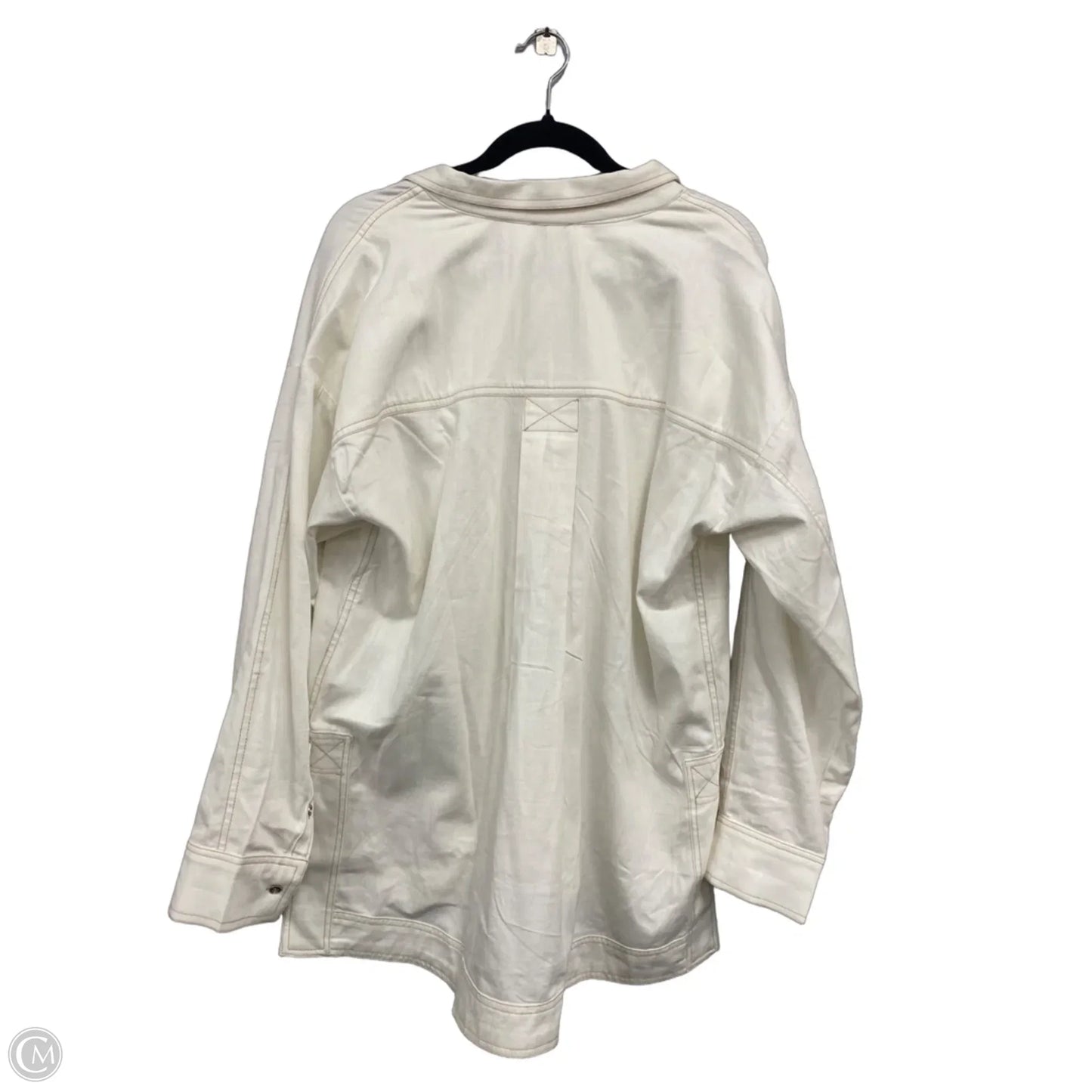 Tunic Long Sleeve By Pilcro In White, Size: L