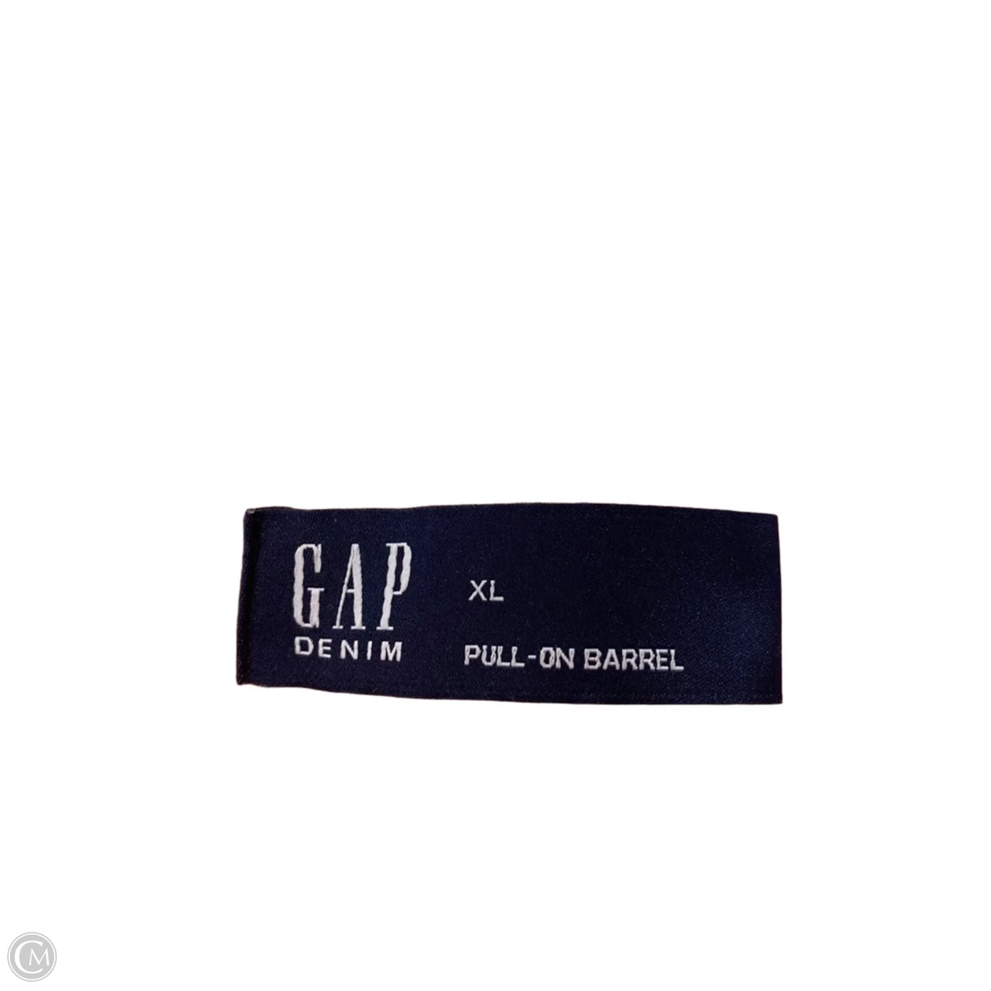 Jeans Wide Leg By Gap In Orange Denim, Size: Xl
