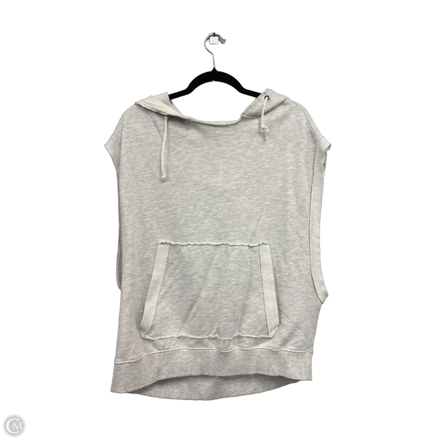 Sweatshirt Hoodie By We The Free In Grey, Size: S
