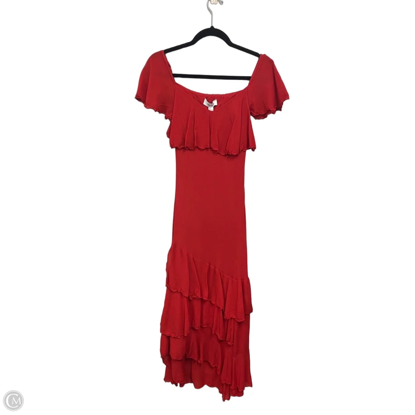 Dress Casual Maxi By Clothes Mentor In Red, Size: 4