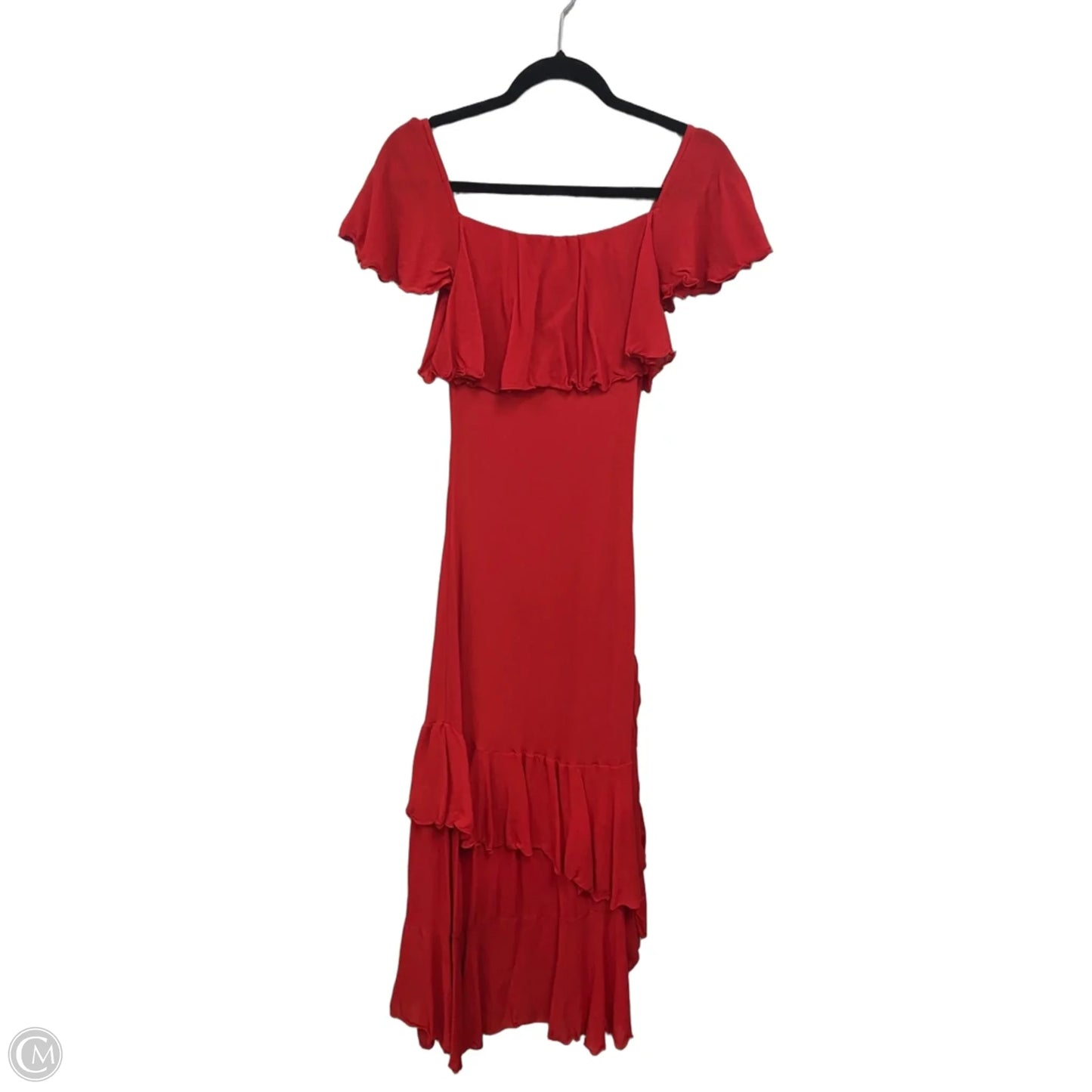 Dress Casual Maxi By Clothes Mentor In Red, Size: 4