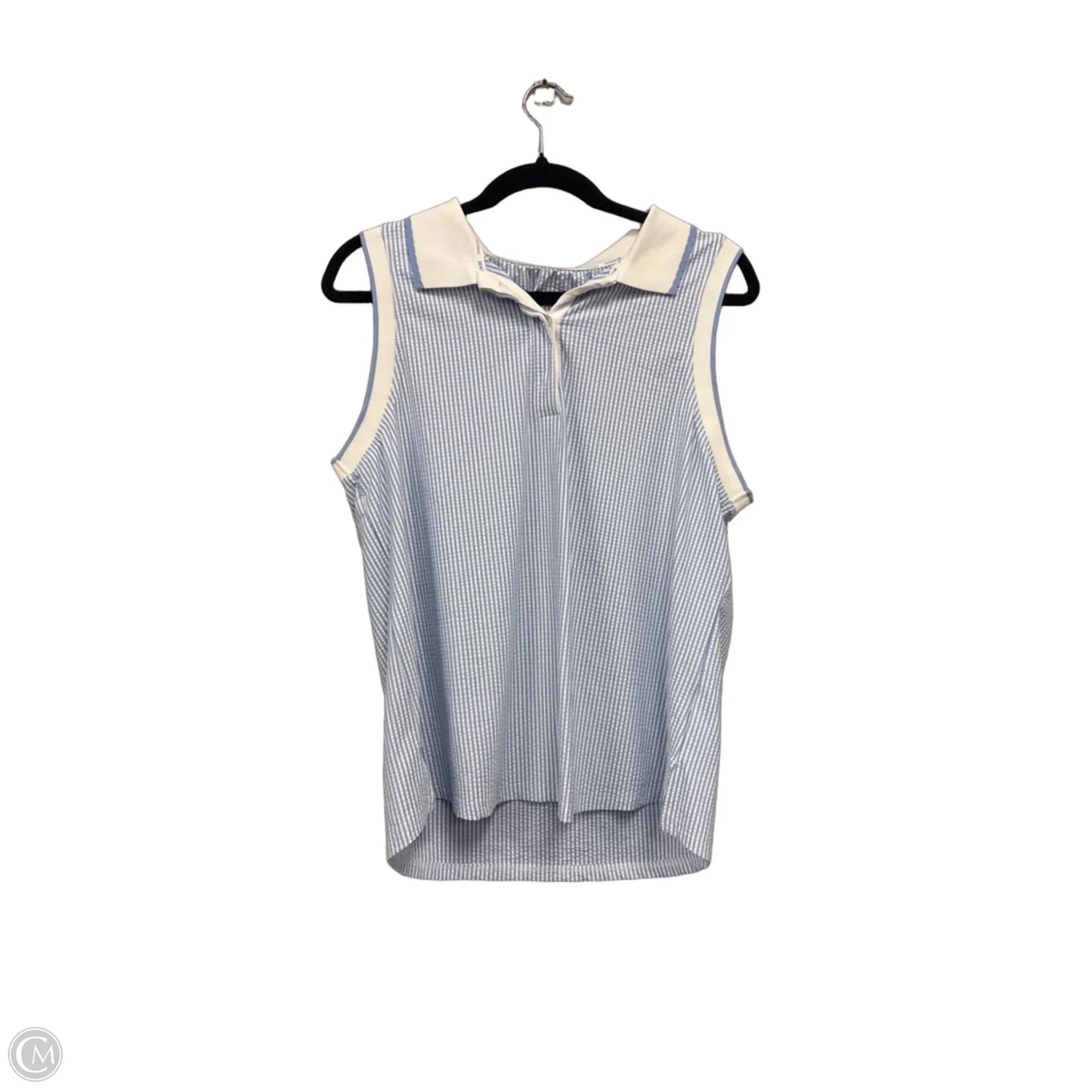 Athletic Tank Top By Rbx In Blue & White, Size: Xl