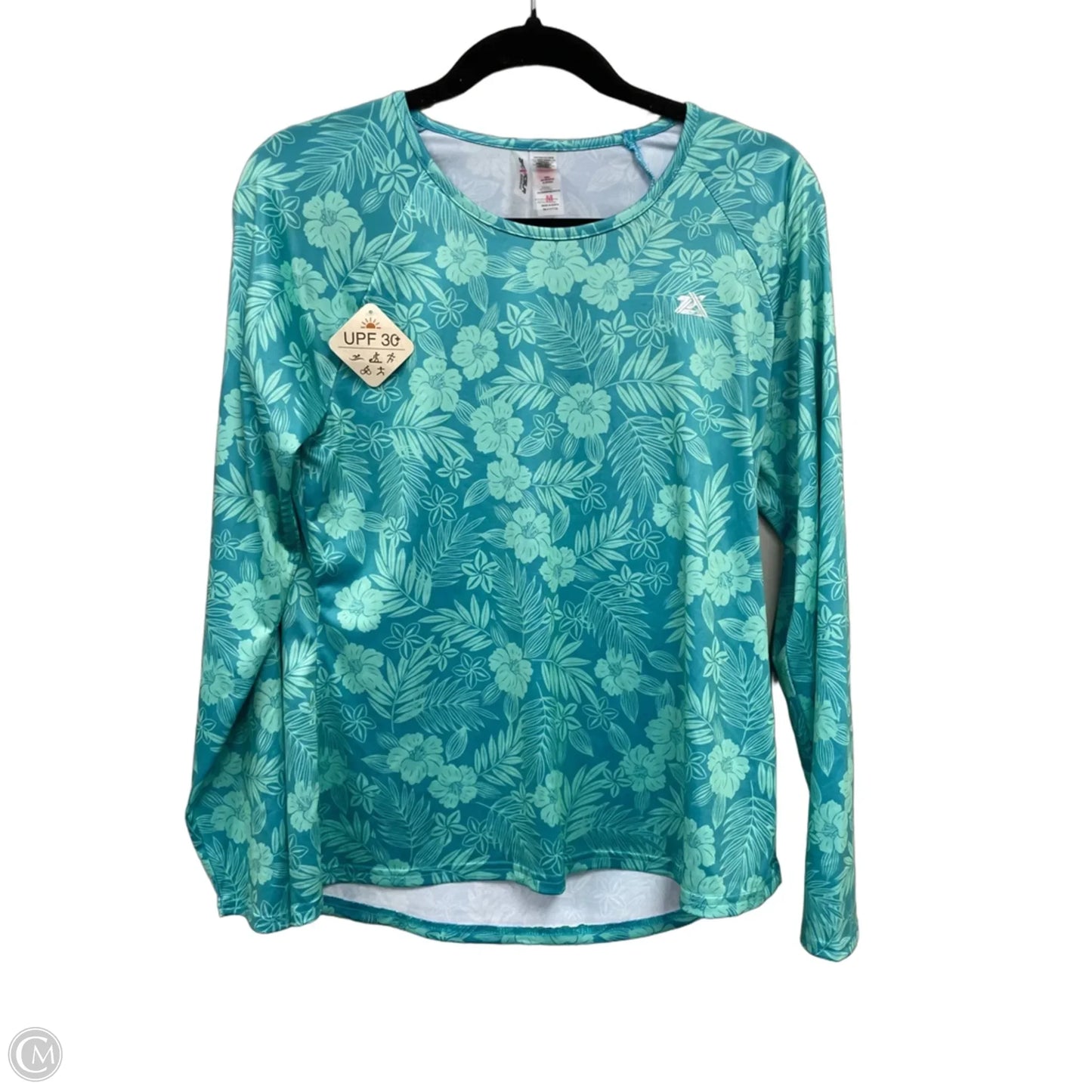Swimwear Cover-up By Clothes Mentor In Green, Size: M