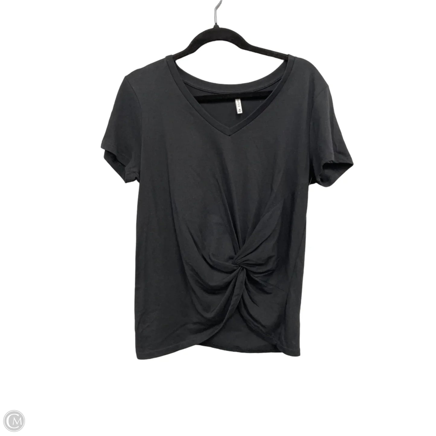 Top Short Sleeve Basic By Z Supply In Black, Size: M