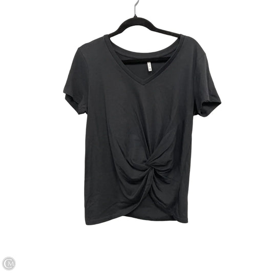 Top Short Sleeve Basic By Z Supply In Black, Size: M