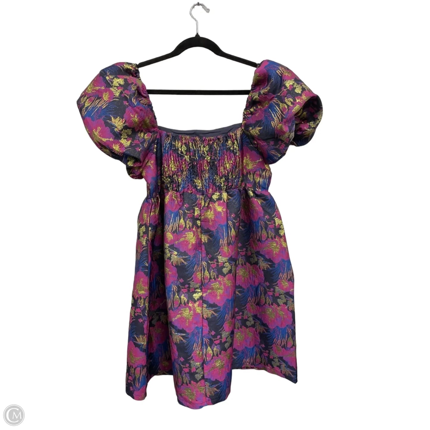 Dress Party Short By Tcec In Blue & Purple, Size: L