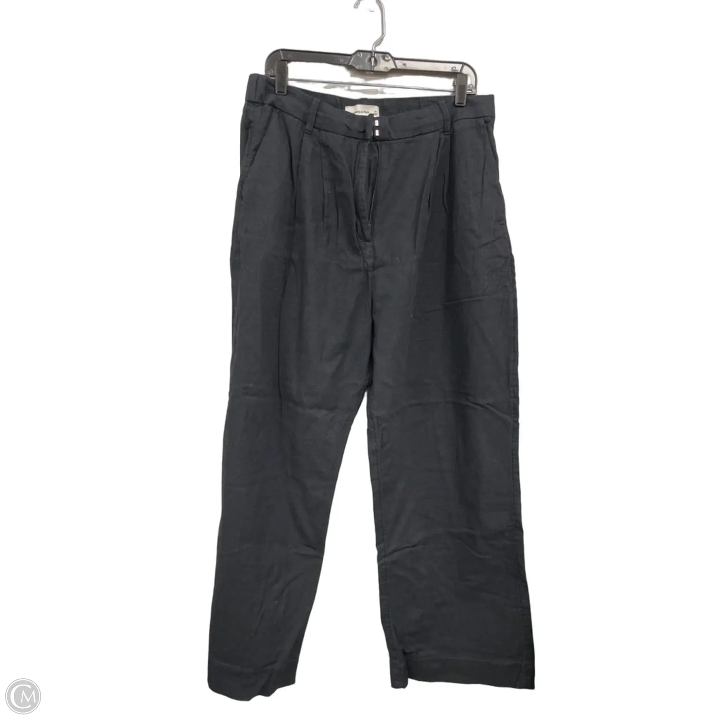 Pants Wide Leg By Abercrombie And Fitch In Black, Size: L