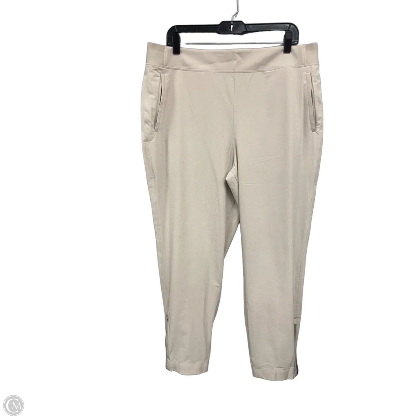 Athletic Pants By Athleta In Cream, Size: 16