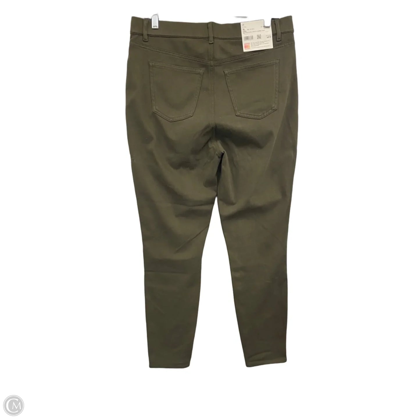 Pants Leggings By Uniqlo In Green, Size: Xl