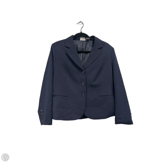 Blazer By Kim Rogers In Navy, Size: 10p