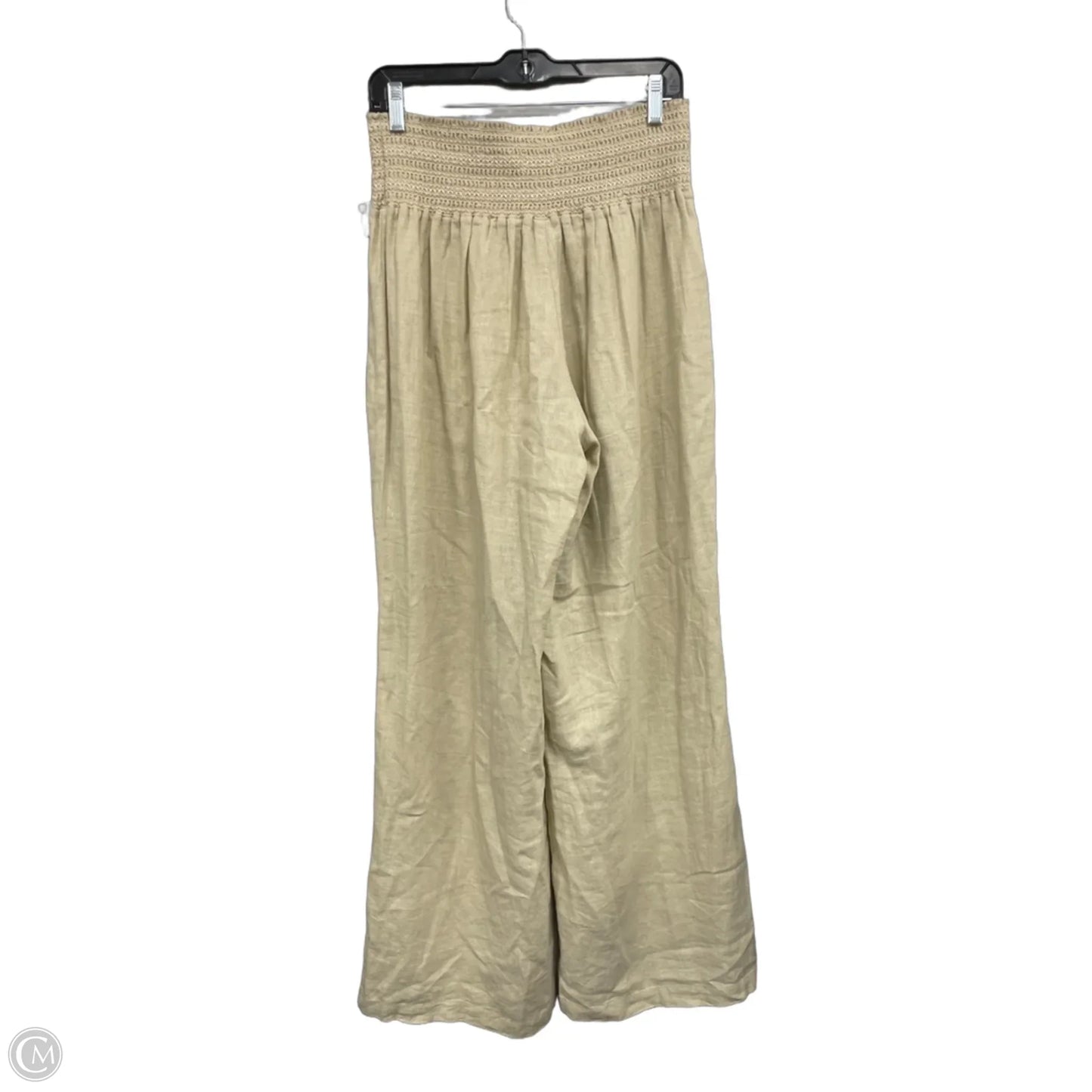 Pants Wide Leg By Rewash In Cream, Size: Xl