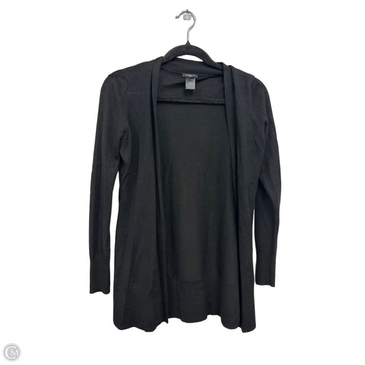 Sweater Cardigan By Ann Taylor In Black, Size: Mp