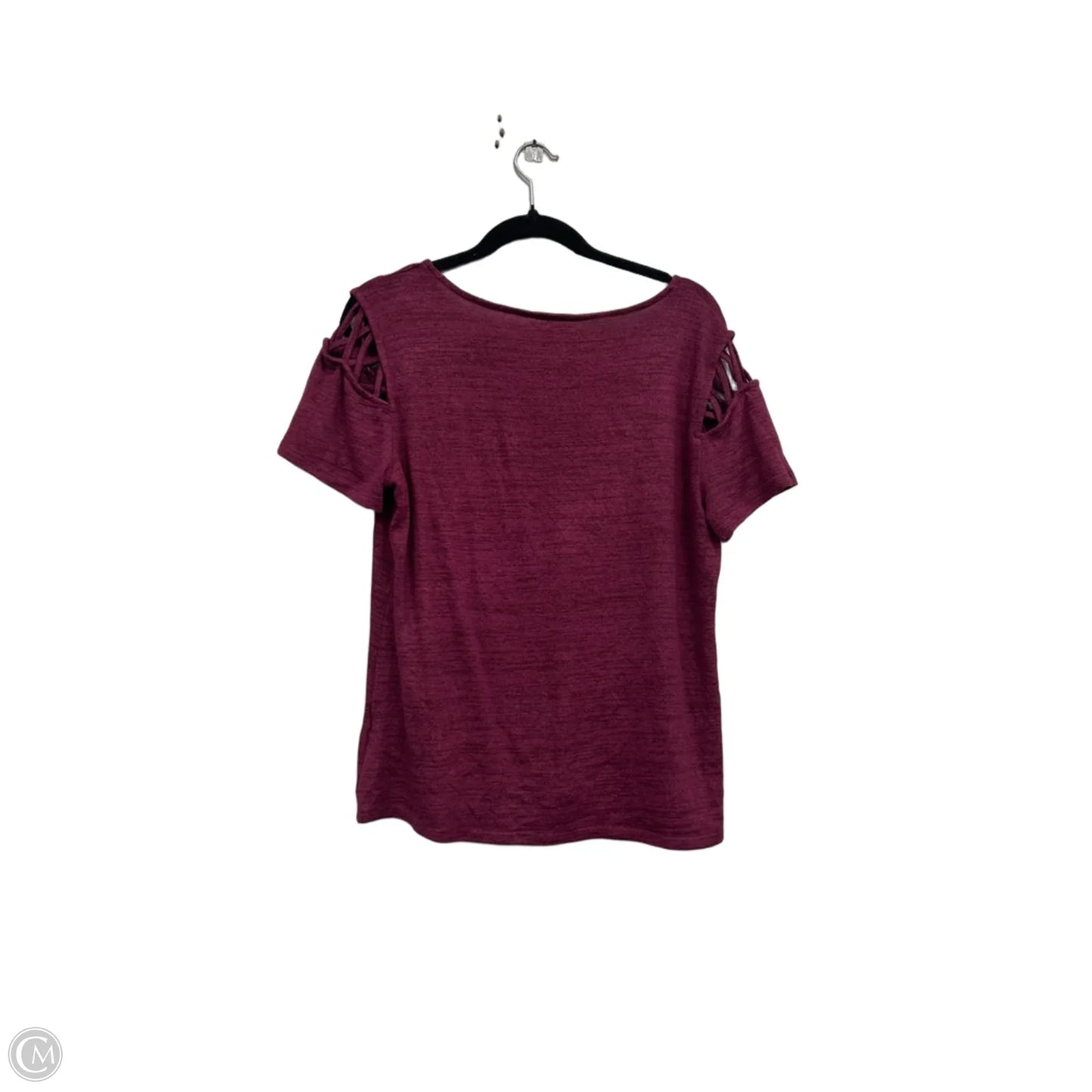Top Short Sleeve By Rock And Republic In Pink, Size: Xl