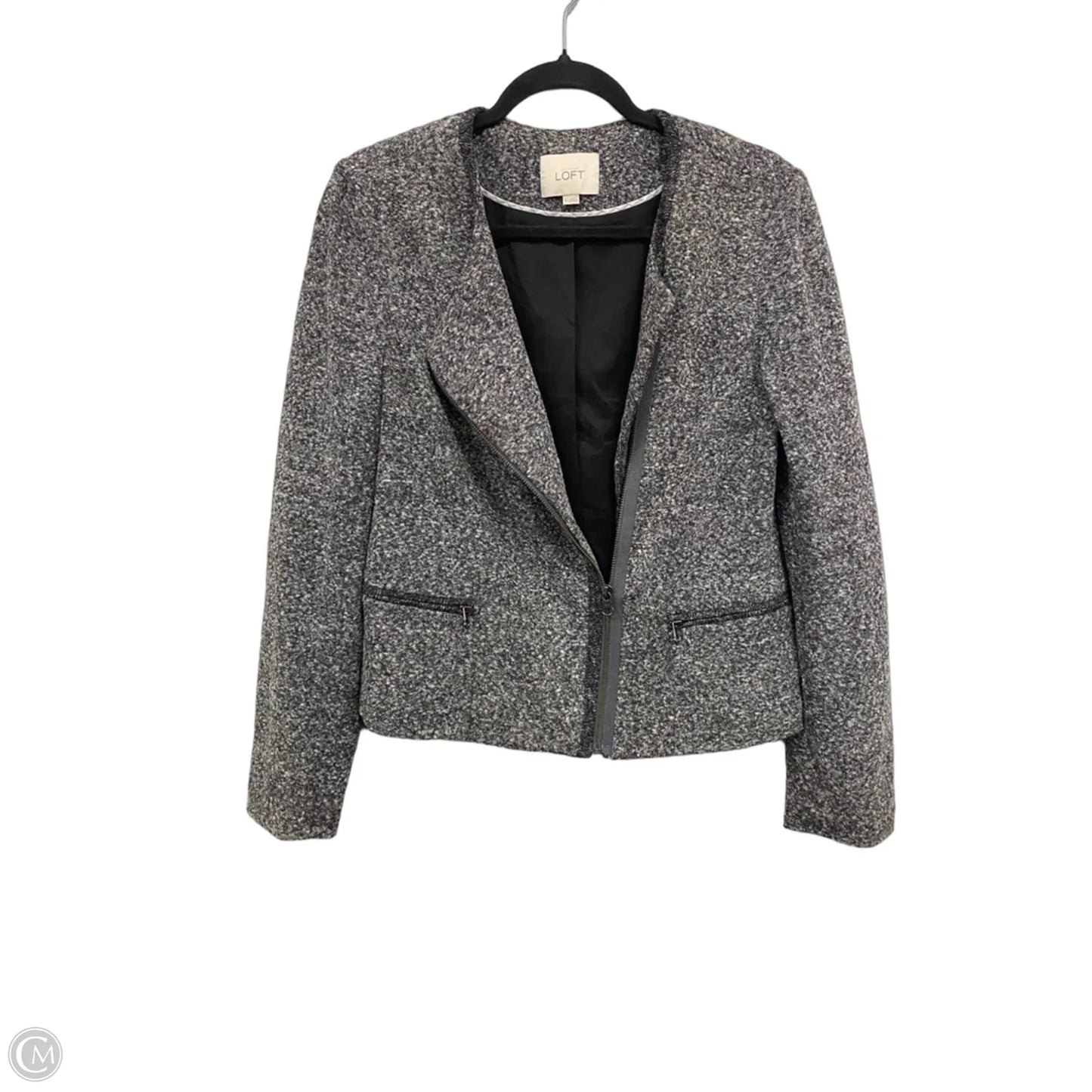 Jacket Other By Loft In Grey, Size: 12
