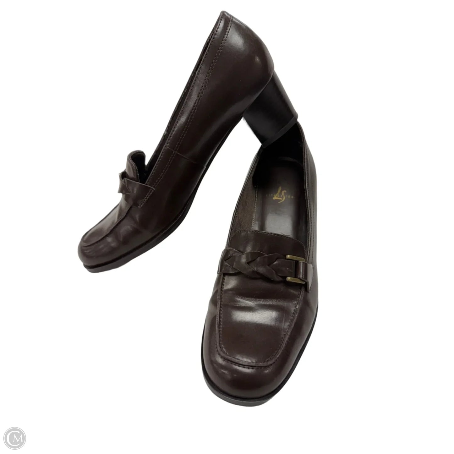 Shoes Heels Block By Life Stride In Brown, Size: 7