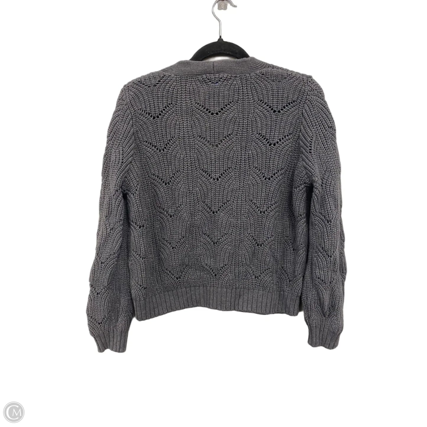 Sweater Cardigan By Old Navy In Grey, Size: S