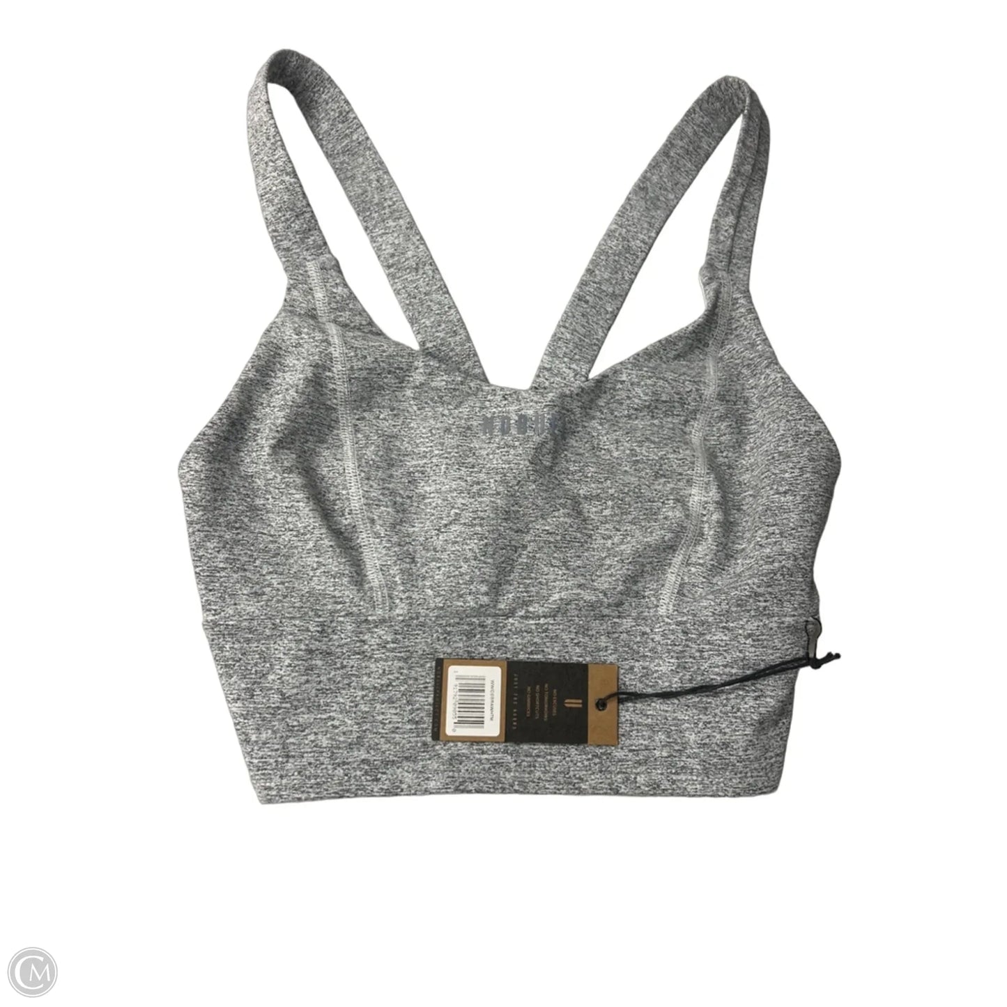 Athletic Bra By Nobull In Grey, Size: M