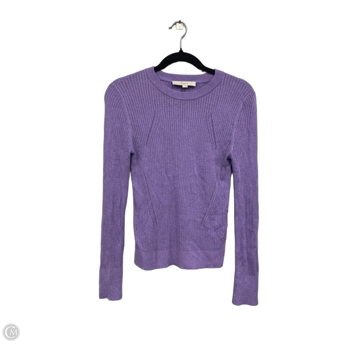 Sweater By Loft In Purple, Size: L