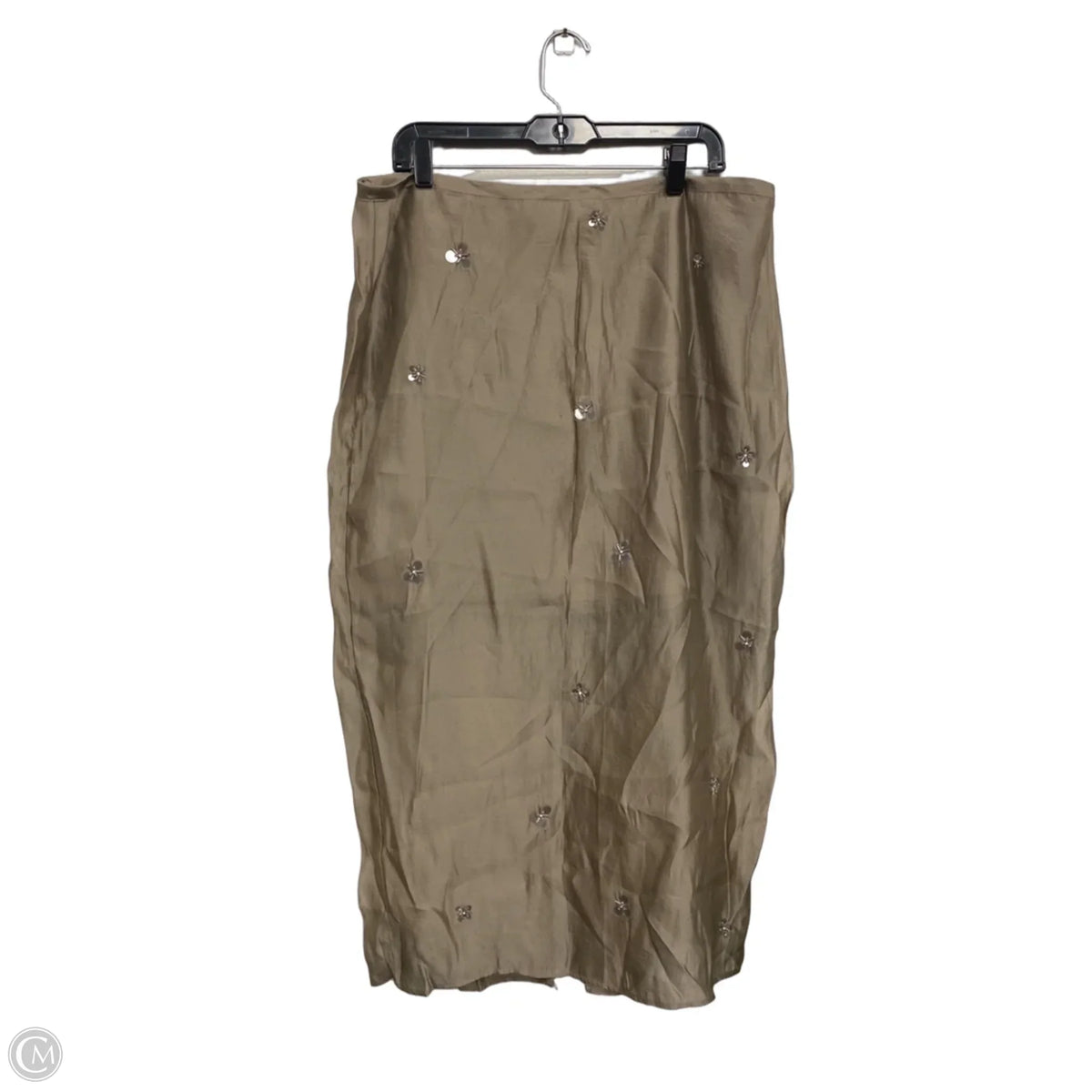Skirt Maxi By Loft In Green, Size: 14