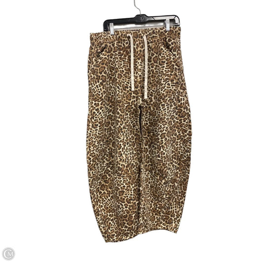 Pants Wide Leg By Gap In Black & Brown, Size: M
