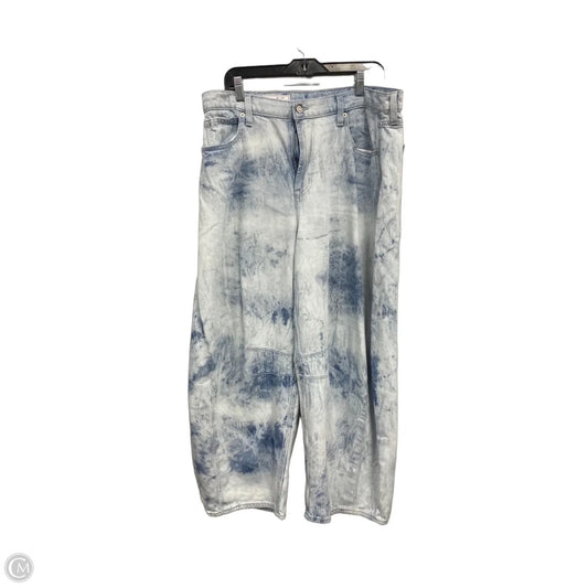Pants Wide Leg By Gap In Blue Denim, Size: 14