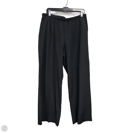 Pants Wide Leg By Gap In Black, Size: L