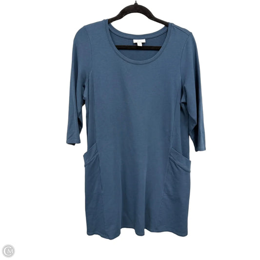 Dress Casual Short By J. Jill In Blue, Size: Mp