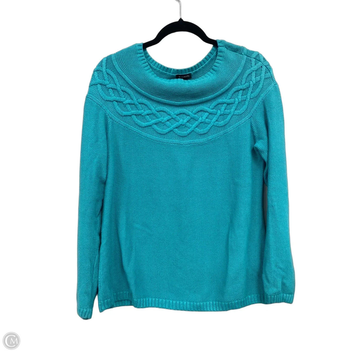 Sweater By Talbots In Blue, Size: M
