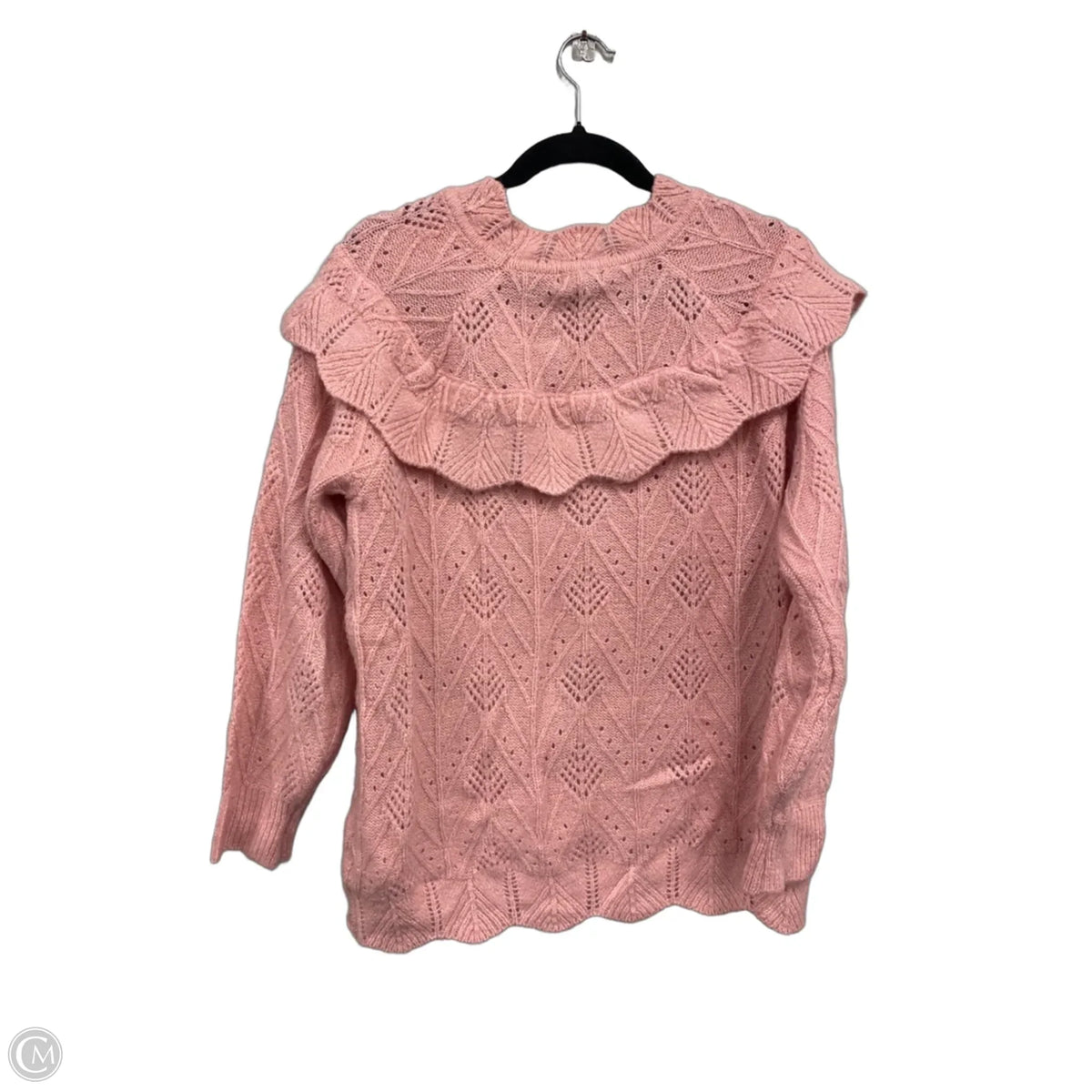 Sweater By Clothes Mentor In Pink, Size: L