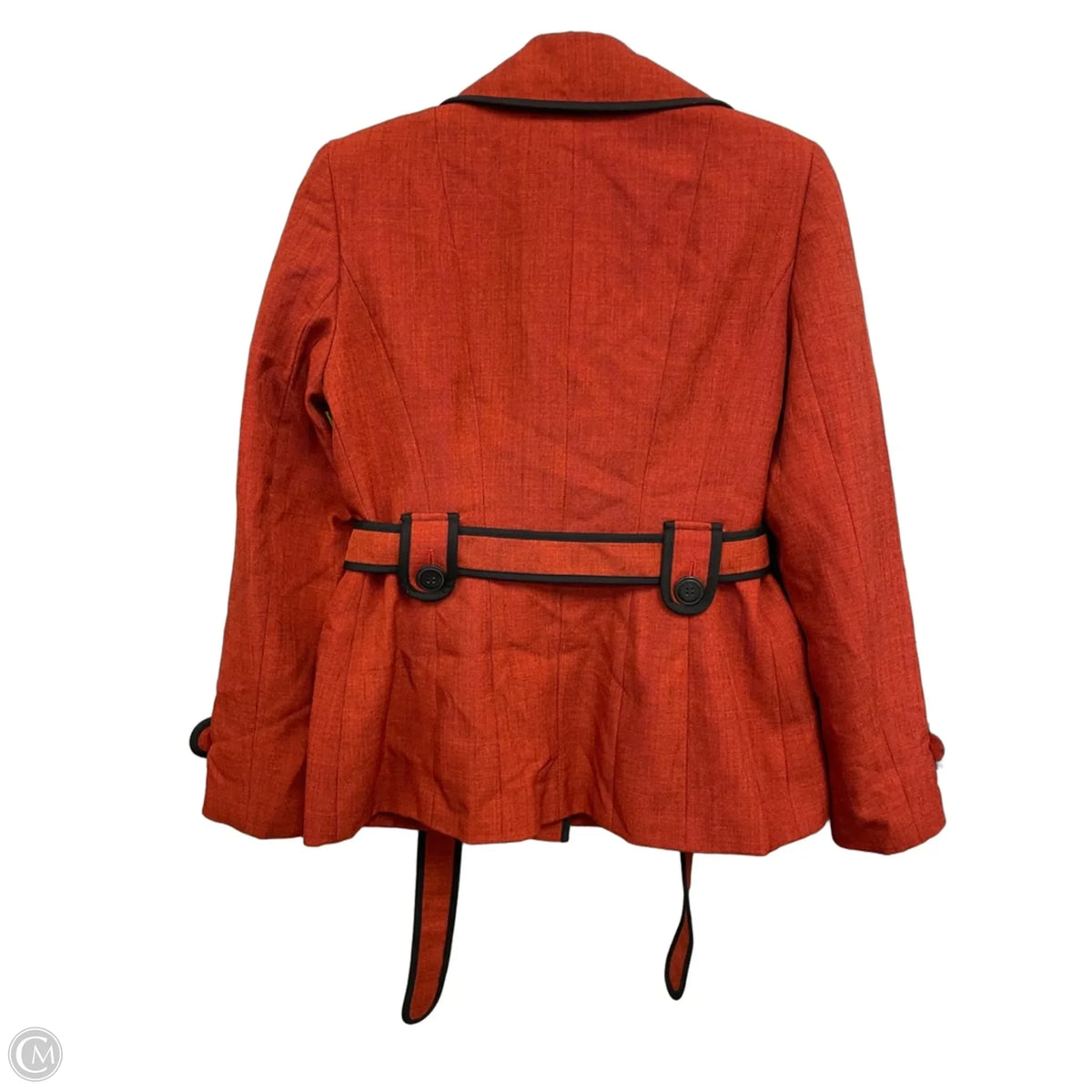 Jacket Other By Nine West In Black & Orange, Size: 6