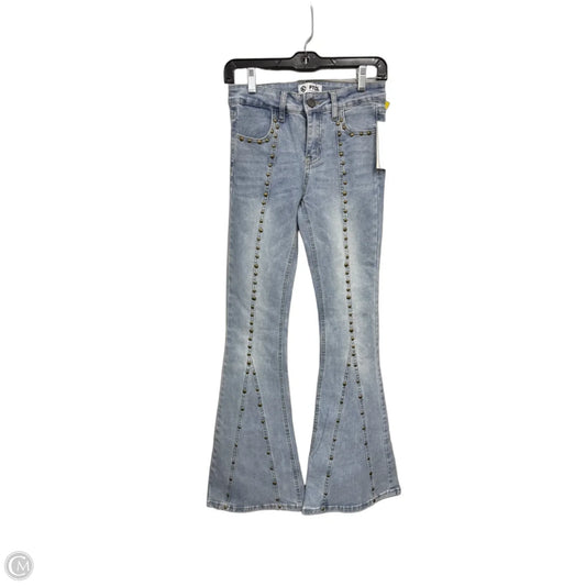 Jeans Flared By Clothes Mentor In Blue Denim, Size: 2