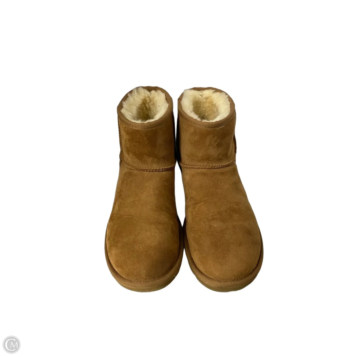 Boots Ankle Flats By Ugg In Brown, Size: 8