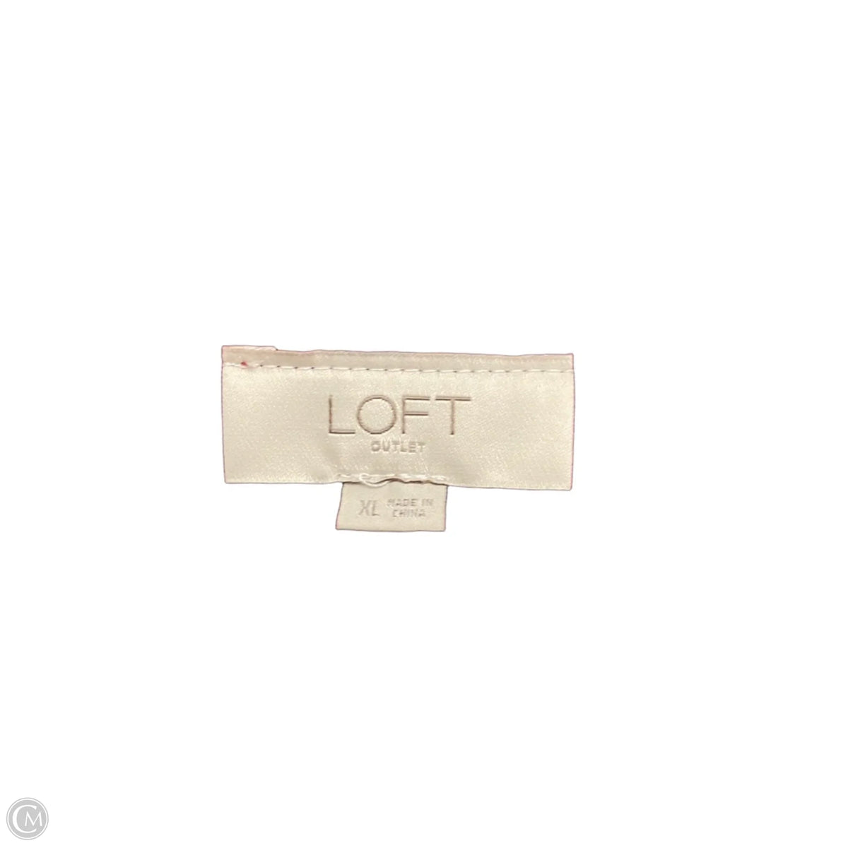 Sweater By Loft In Red, Size: Xl