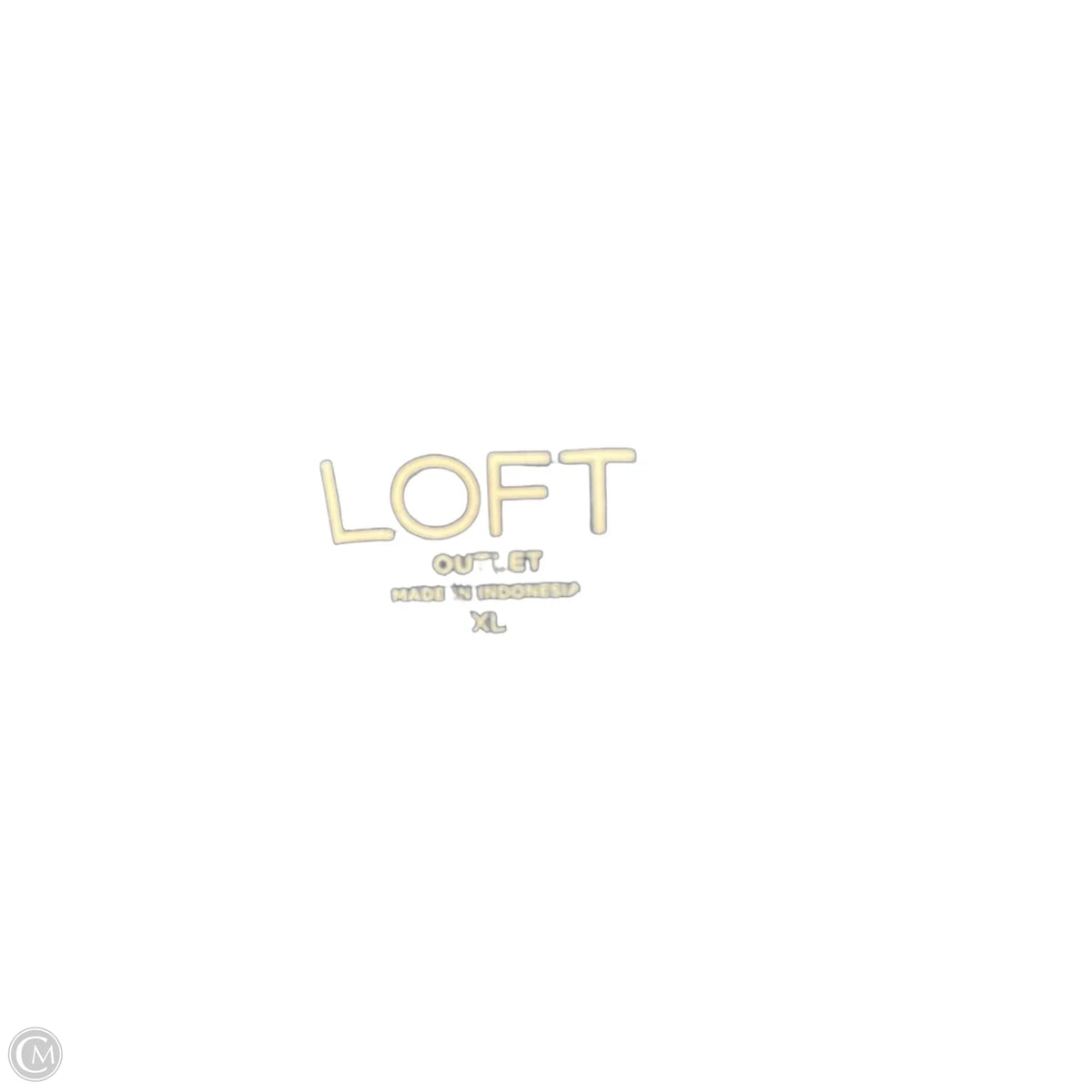 Top Long Sleeve Basic By Loft In Blue, Size: Xl