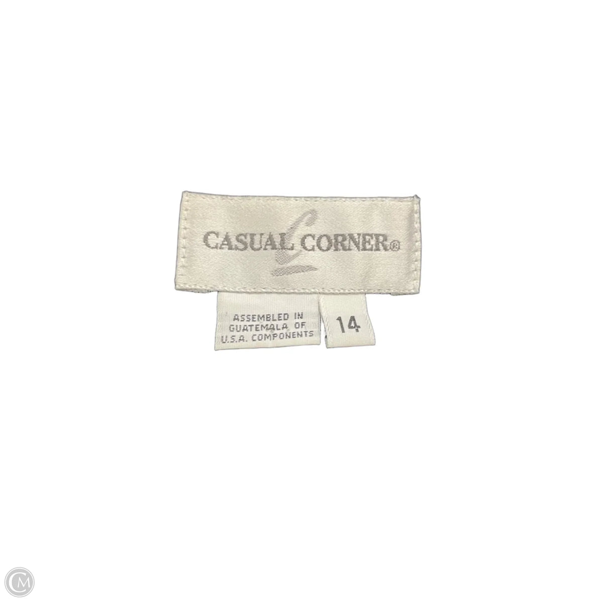 Blazer By Casual Corner In Black, Size: 14