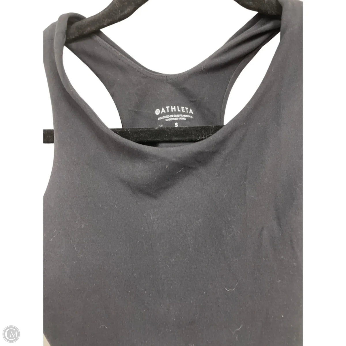 Athletic Bra By Athleta In Black, Size: S