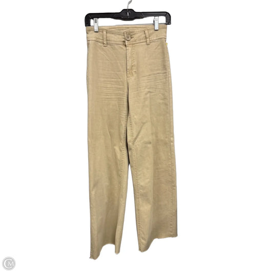 Pants Wide Leg By Oat In Tan, Size: 0