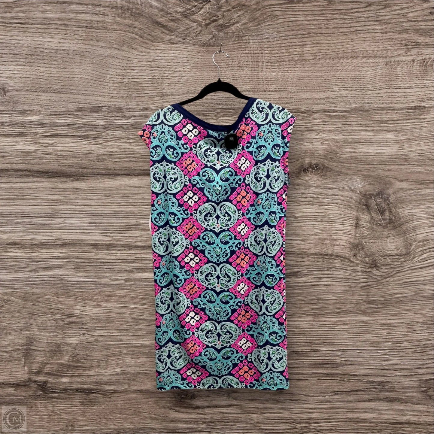 Dress Designer By Lilly Pulitzer In Blue & Pink, Size: M