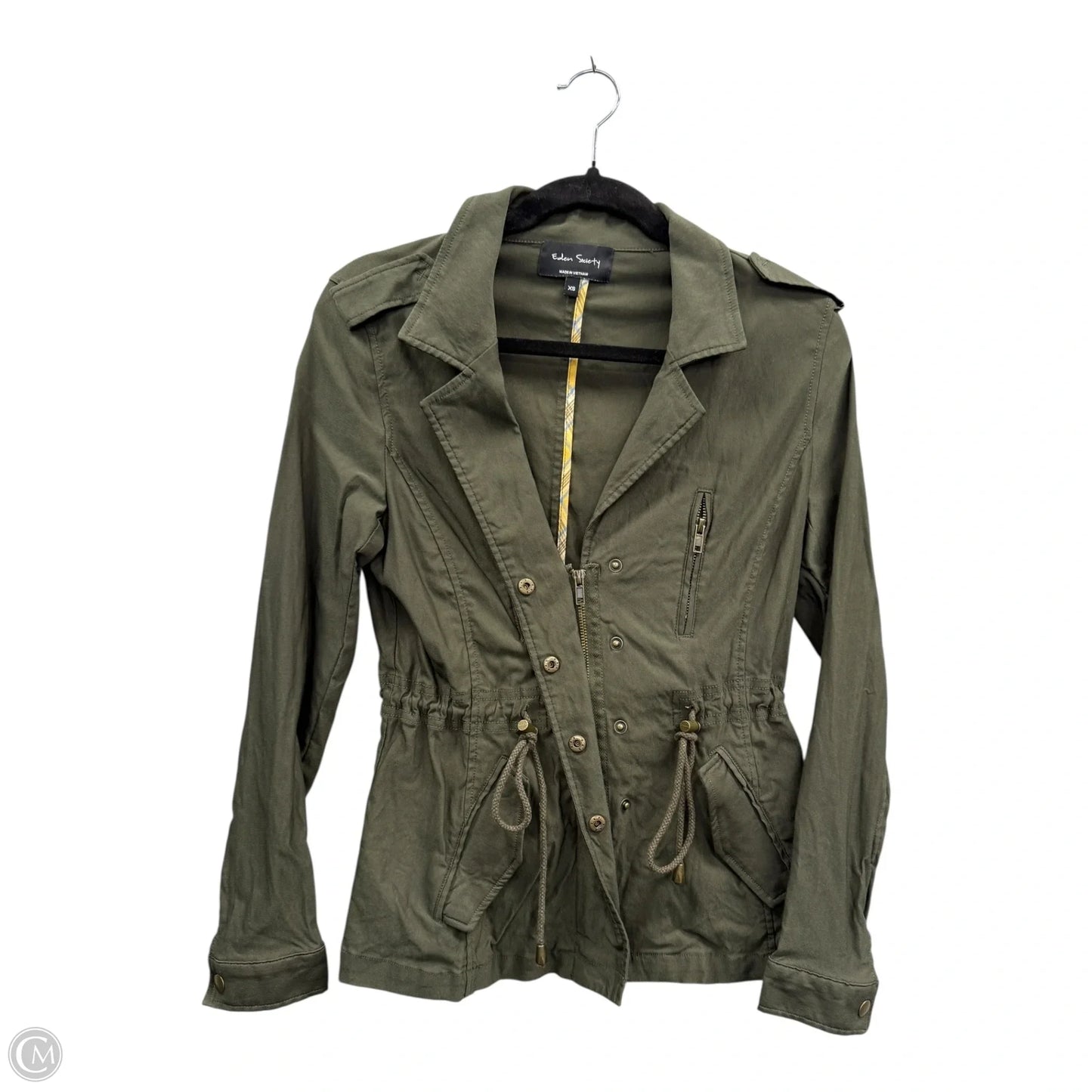 Jacket Other By Clothes Mentor In Green, Size: Xs