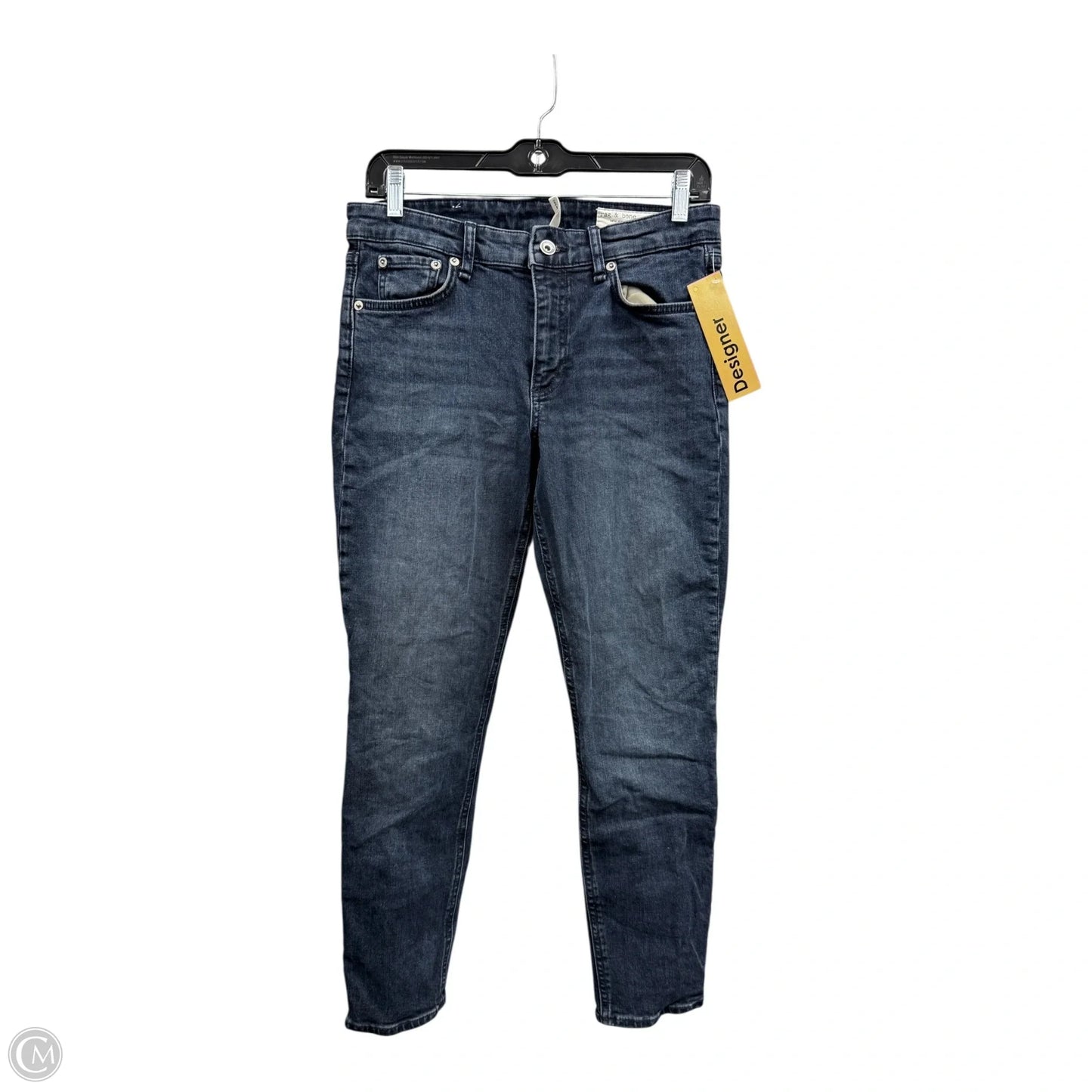 Jeans Skinny By Rag And Bone In Blue, Size: 4