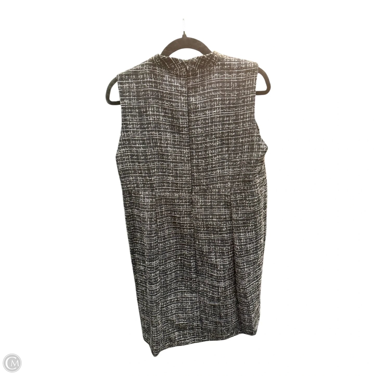 Dress Casual Short By Donna Karan In Plaid Pattern, Size: 12