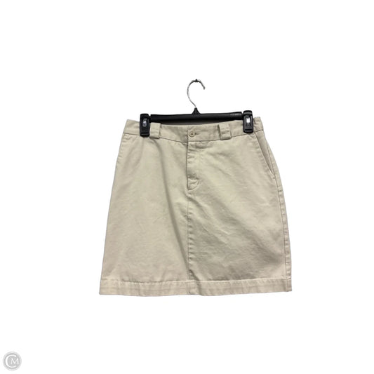 Skirt Mini & Short By Gap In Beige, Size: 4