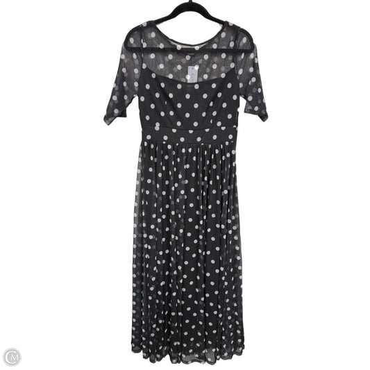 Dress Casual Maxi By Clothes Mentor In Black & White, Size: S